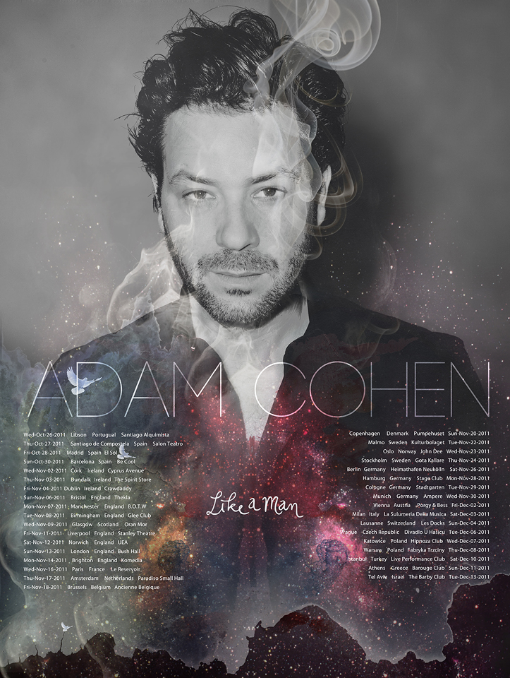 Adam Cohen | Like A Man | Tour 2011 - Tarik Mikou