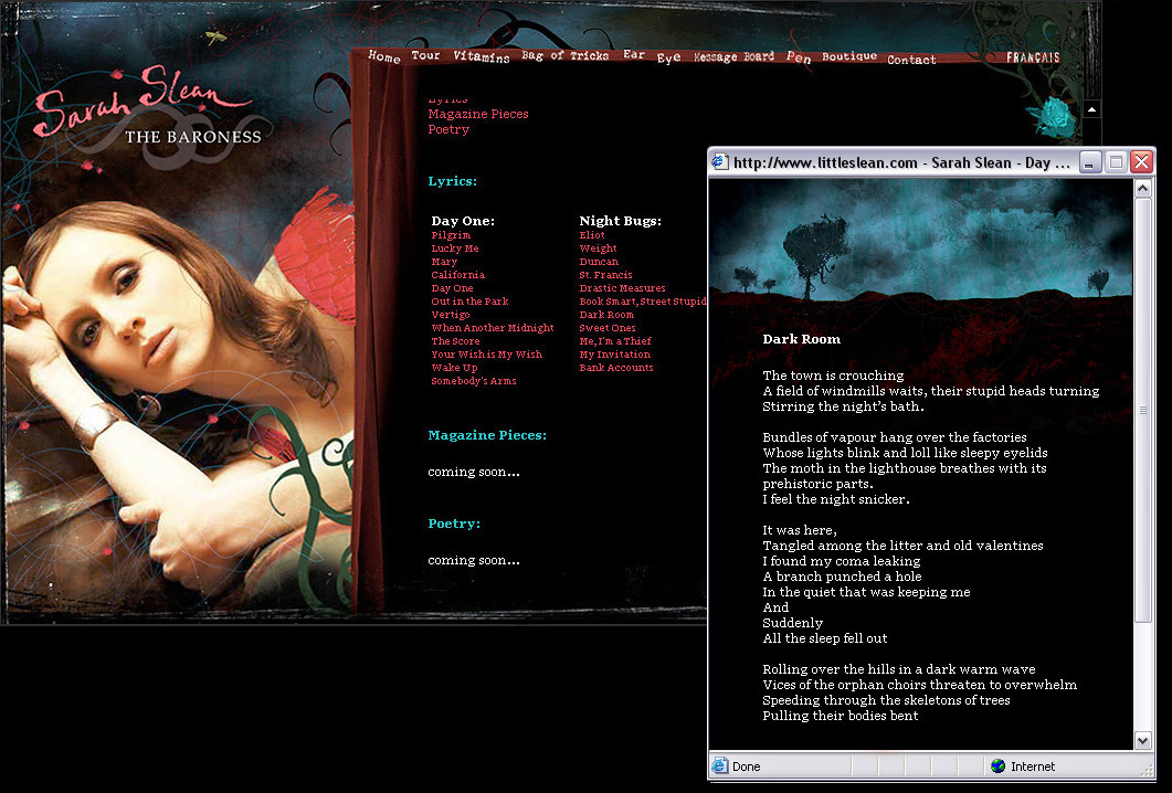 sarah slean - the estate of the baroness - Tarik Mikou